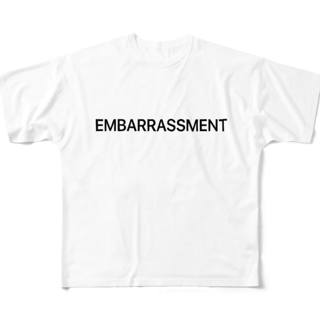 EMBARRASSMENT.のEMBARRASSMENT フルグラフィックTシャツ