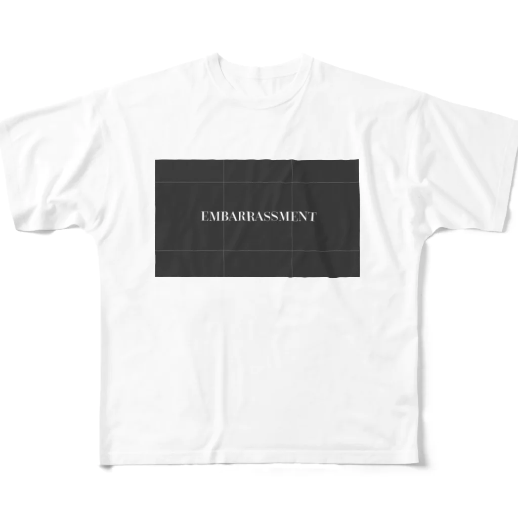 EMBARRASSMENT.のEMBARRASSMENT フルグラフィックTシャツ