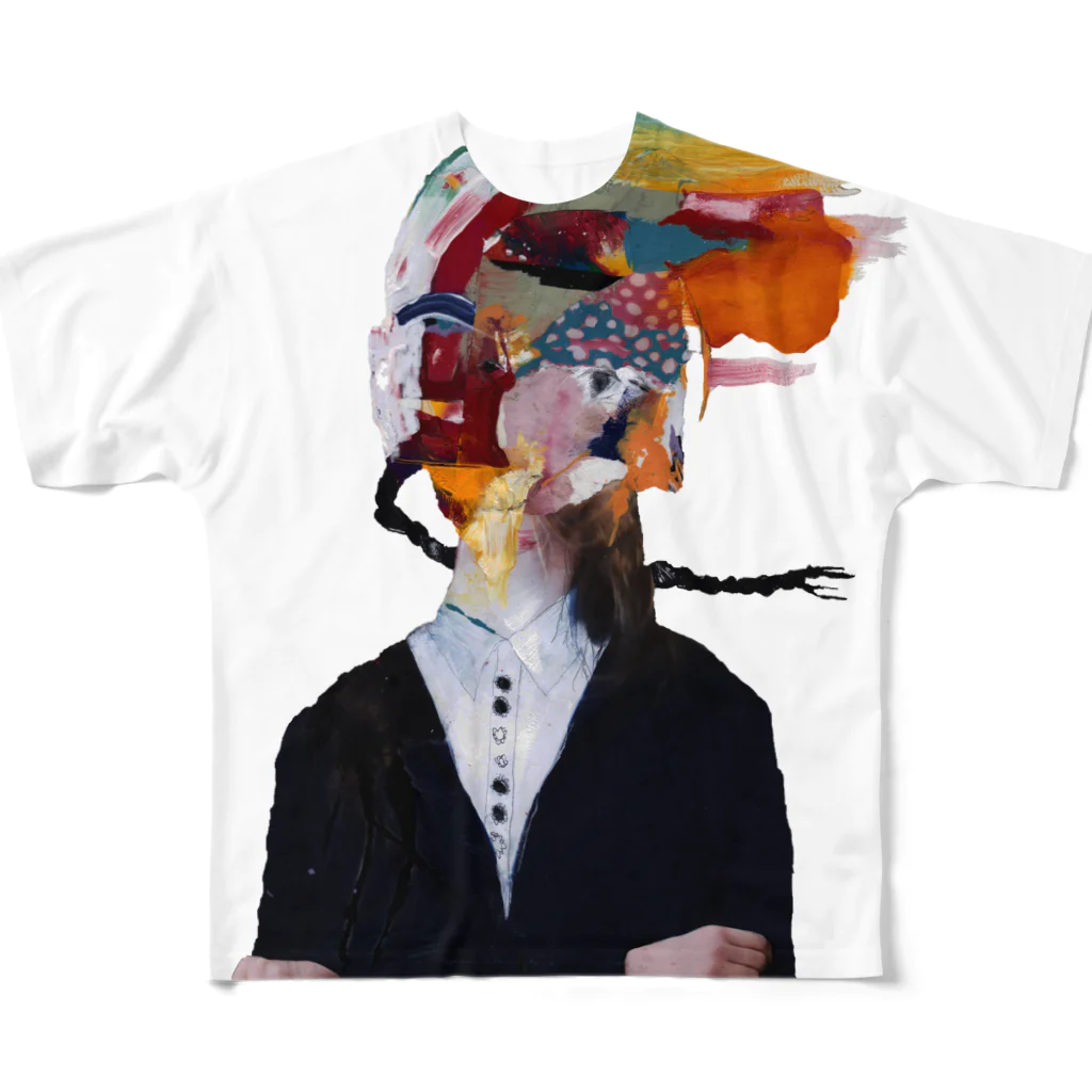 にくまん子のふつうに2美 All-Over Print T-Shirt