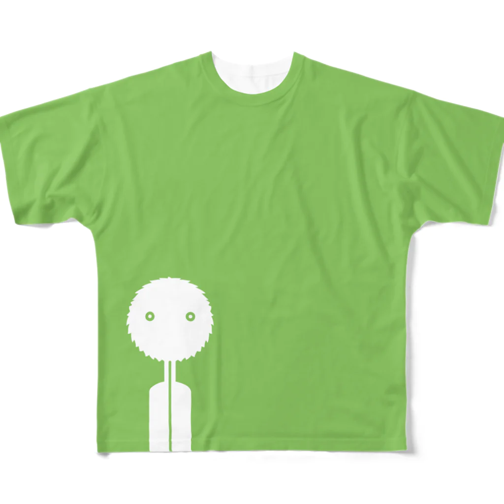 なんちゃら動物園＆外出るのめんどくさいのひなでTシャツ2号 All-Over Print T-Shirt