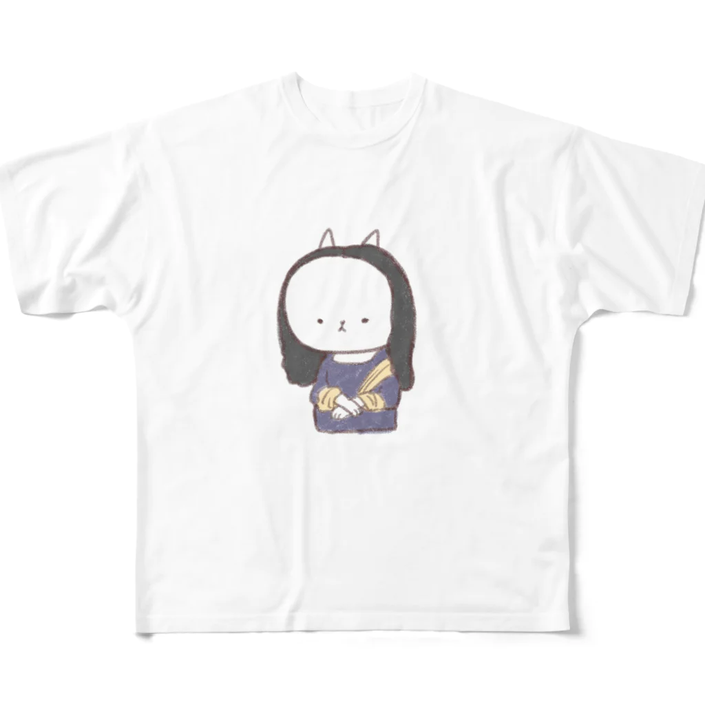 Aoko襲来のもにゃリザ All-Over Print T-Shirt