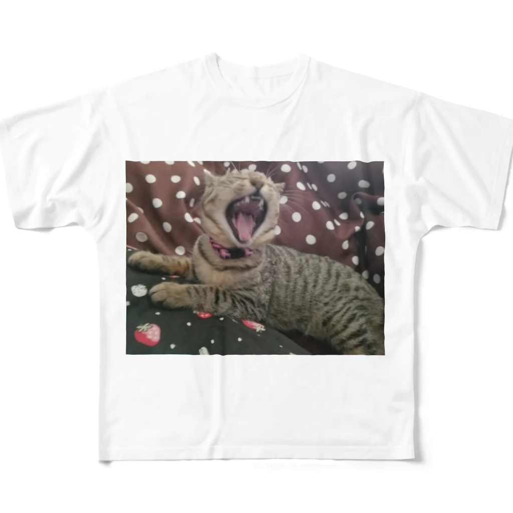 猫又雑貨店のあざネコさん All-Over Print T-Shirt