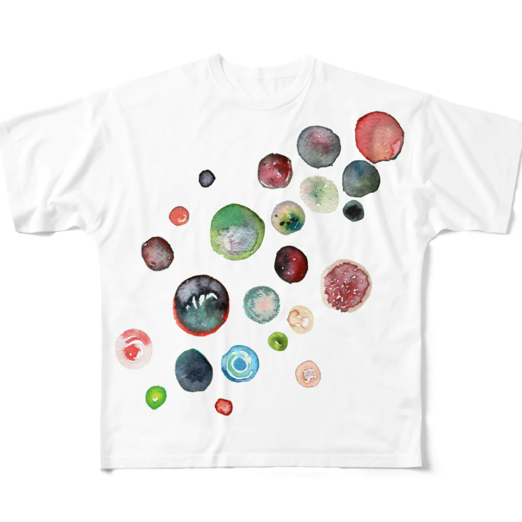 WAMI ARTの異次元ビー玉 All-Over Print T-Shirt