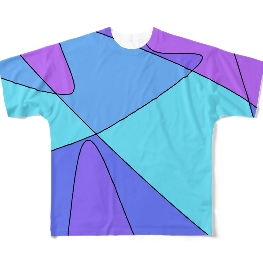 タンポポの青い空 All-Over Print T-Shirt