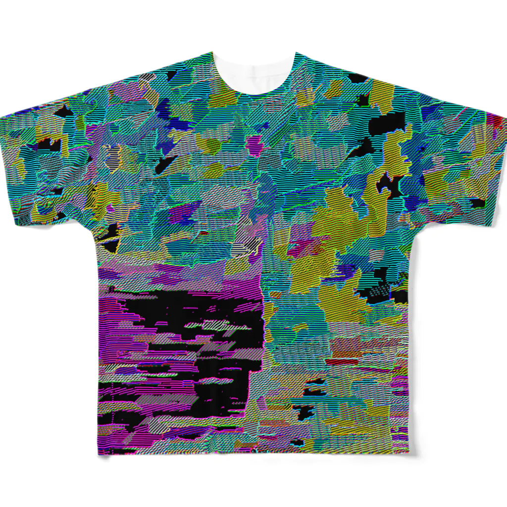 水草の地図A All-Over Print T-Shirt