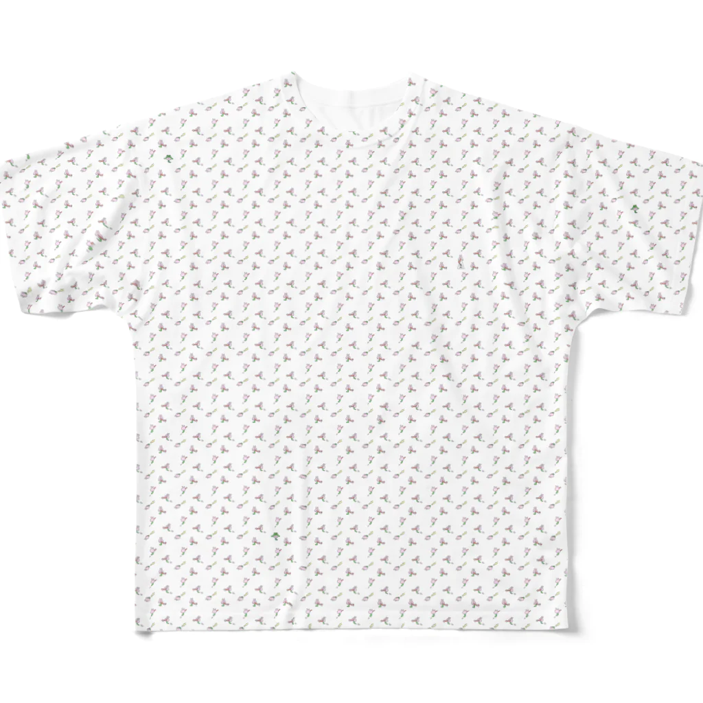 OPPMのOPPMフルグラフィックTシャツ All-Over Print T-Shirt