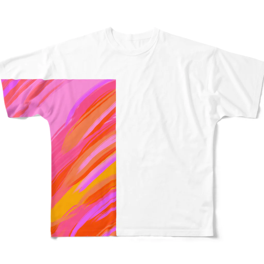 1080shopのARTモドキ参 All-Over Print T-Shirt