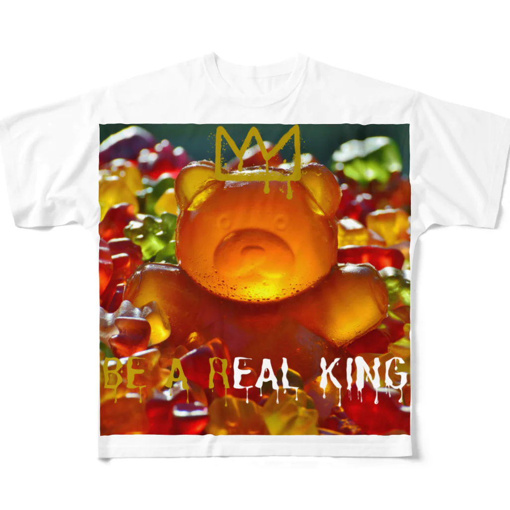 DIP DRIPのDIP DRIP "King Bear" Series All-Over Print T-Shirt