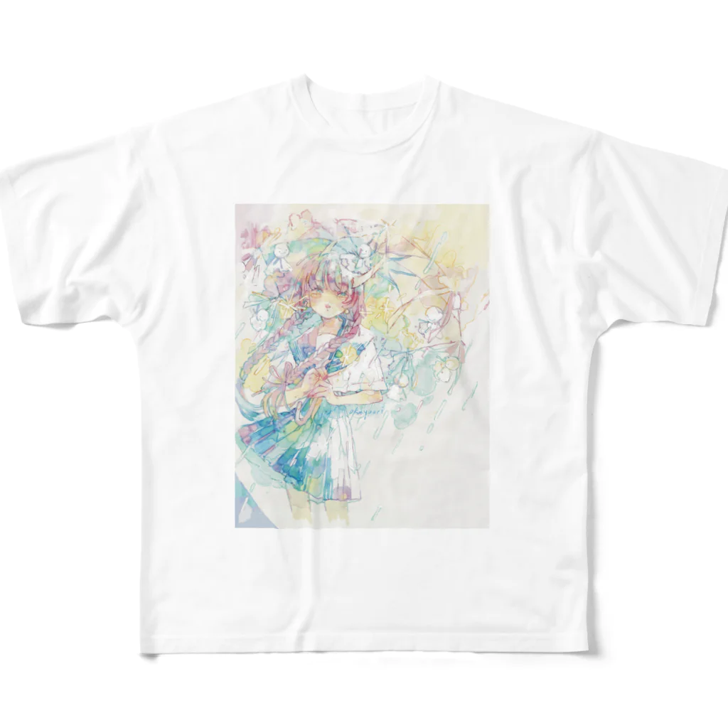 オカユウリ.okayuuriの誰かの嫁入り All-Over Print T-Shirt