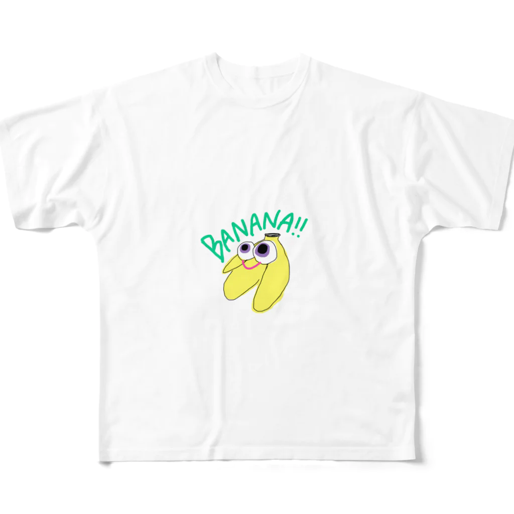 hibikiのI'm BANANA!!!!! All-Over Print T-Shirt