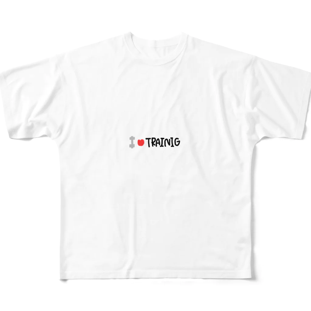 hibikiのlove All-Over Print T-Shirt