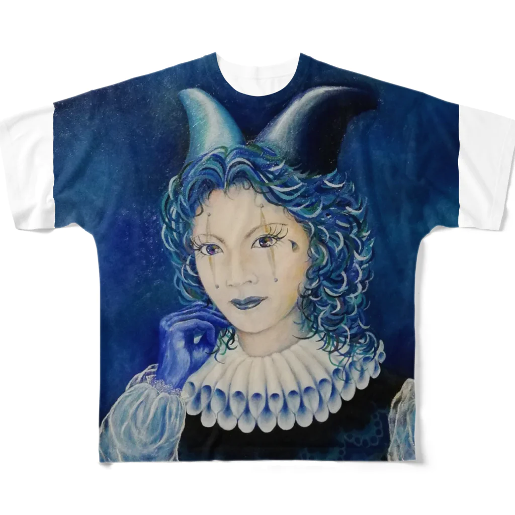 Happy Circusのハッピークラウン8 All-Over Print T-Shirt