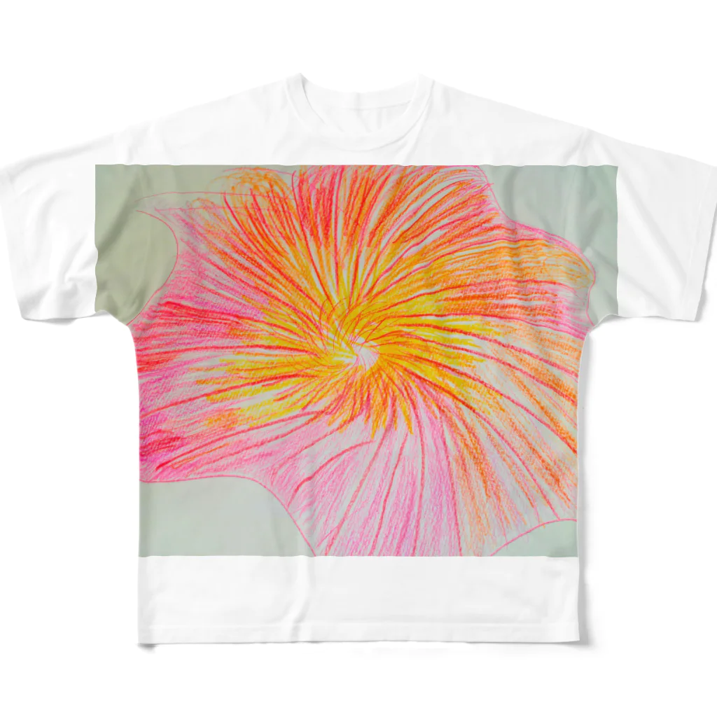 みやびの宮の魔法のお花 All-Over Print T-Shirt