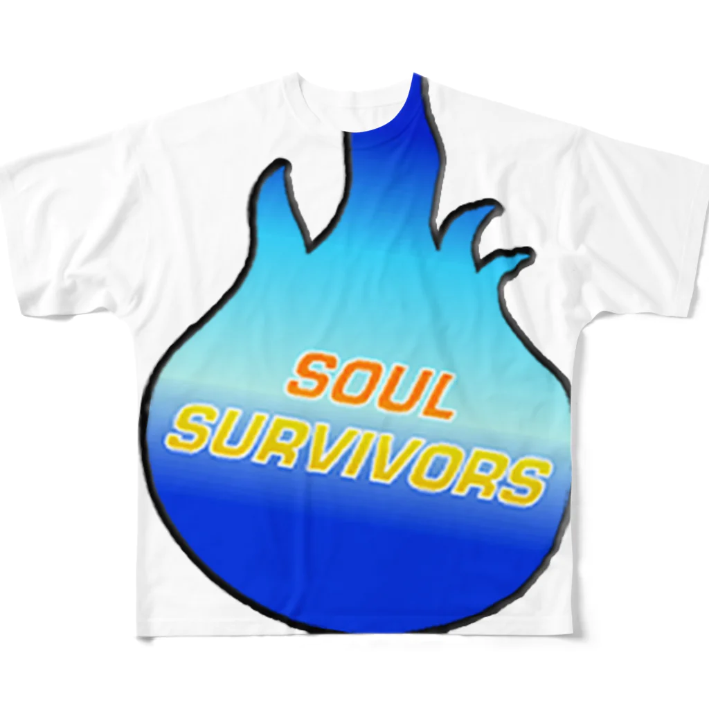 The Soul SurvivorsのThe Soul Survivors Soul & Fire Full Graphic T-Shirt フルグラフィックTシャツ