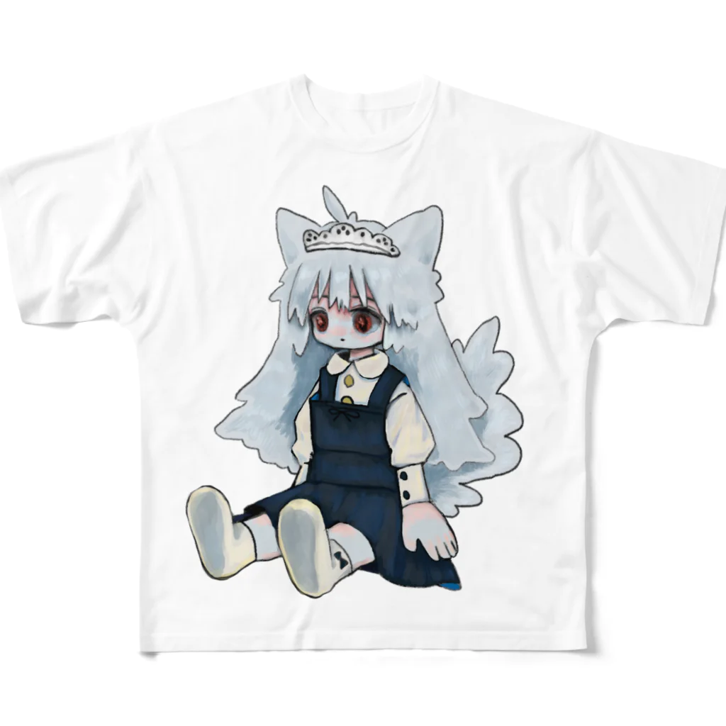 めいりのイヌ フルグラフィックTシャツ