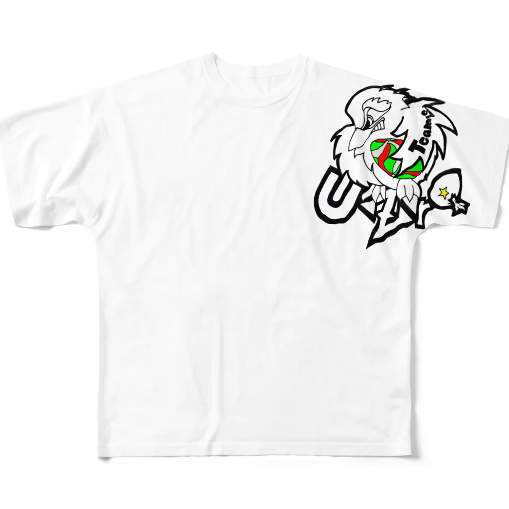 uzraのうずら All-Over Print T-Shirt