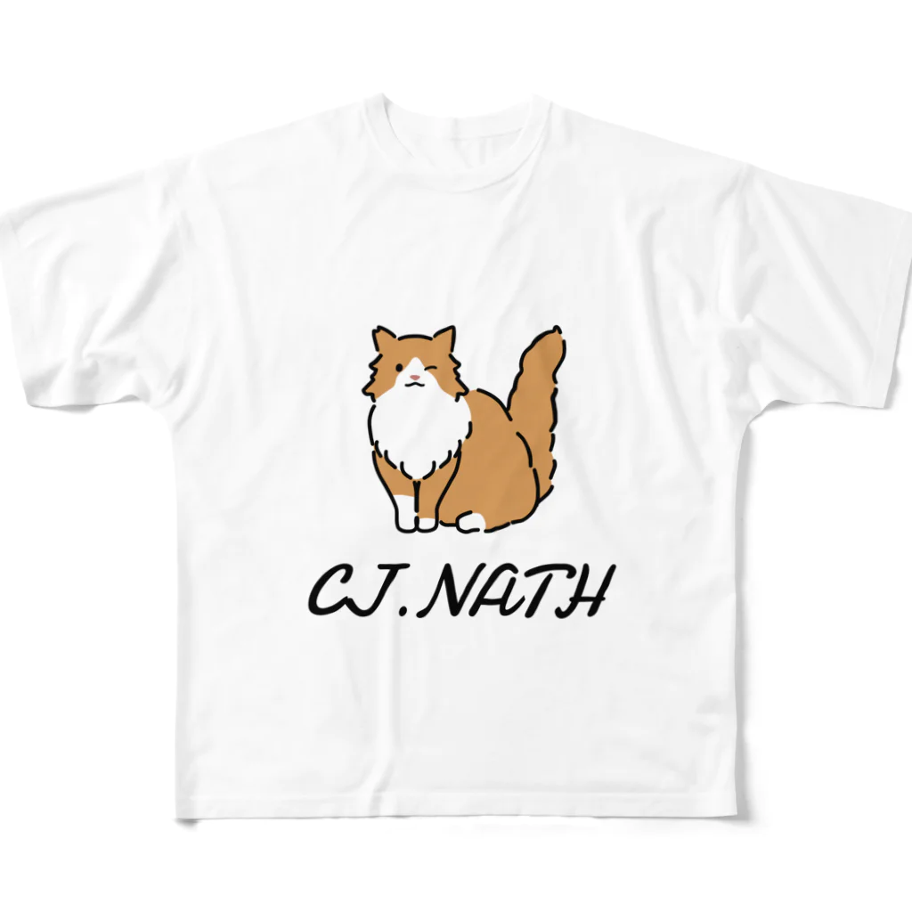 うちのこメーカーのCJ.NATH All-Over Print T-Shirt