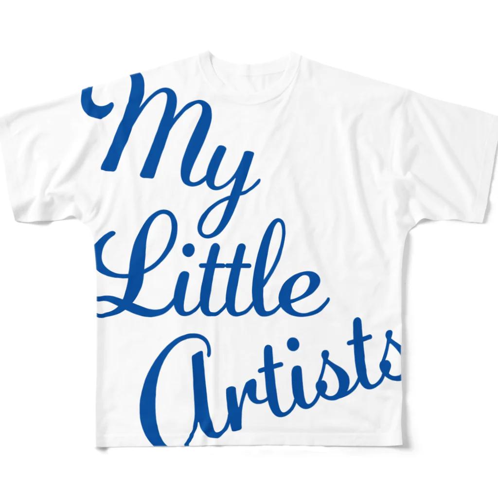 My Little ArtistsのMy Little Artists - Big logo All-Over Print T-Shirt