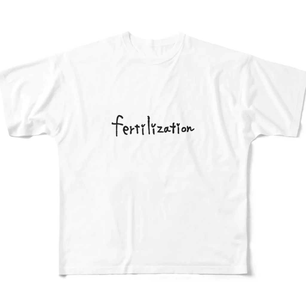 範馬 九亜のFertilization All-Over Print T-Shirt