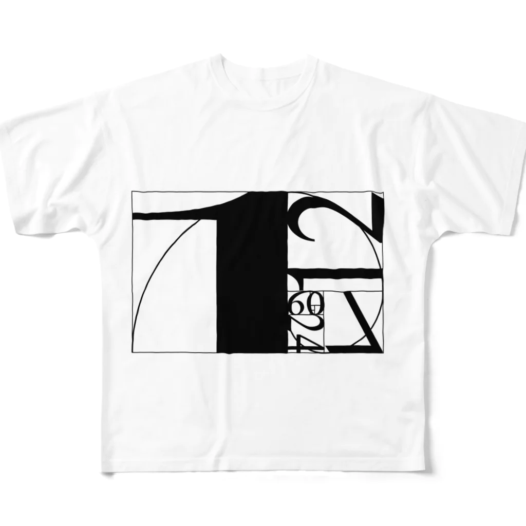 高ウイさんの黄金比 All-Over Print T-Shirt