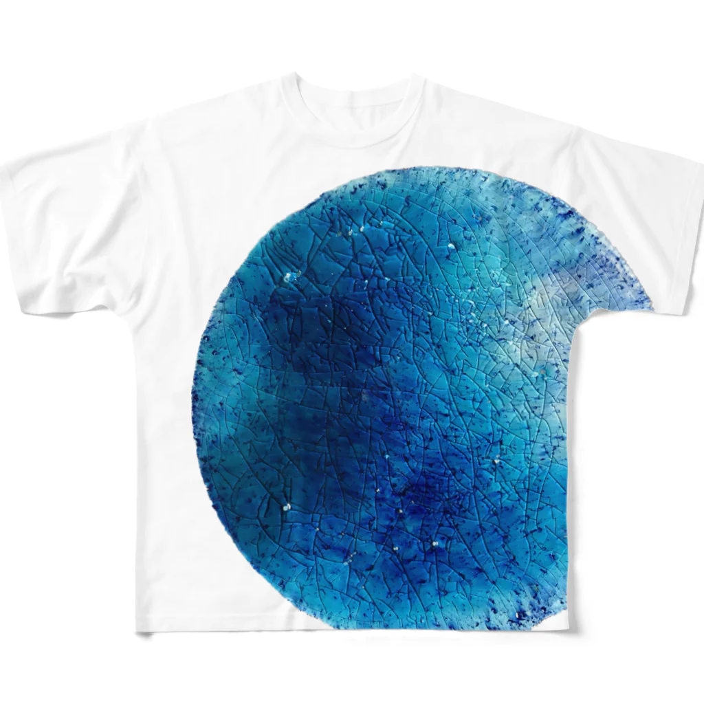 Noya___の Noya blue オリジナルグッズ All-Over Print T-Shirt