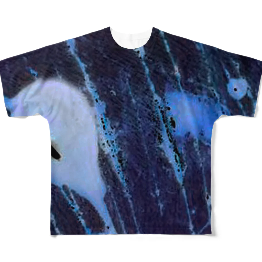 自傷銀河 | self-harm galaxyのShooting Scratch Galaxy 流れ傷銀河 (WCG276) フルグラフィックTシャツ