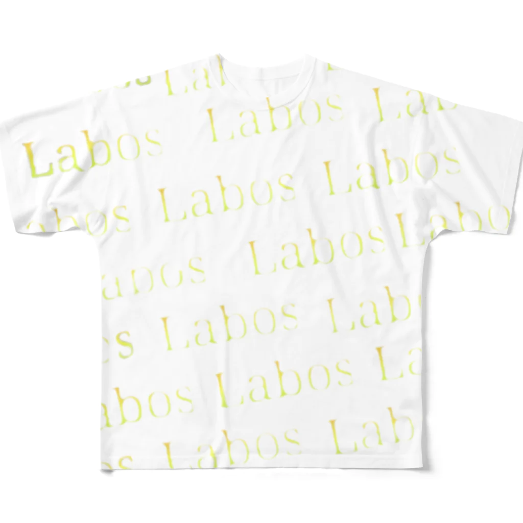 Labos 公式SHOPのLabos【PREMIUM Tシャツ(幻)】 All-Over Print T-Shirt