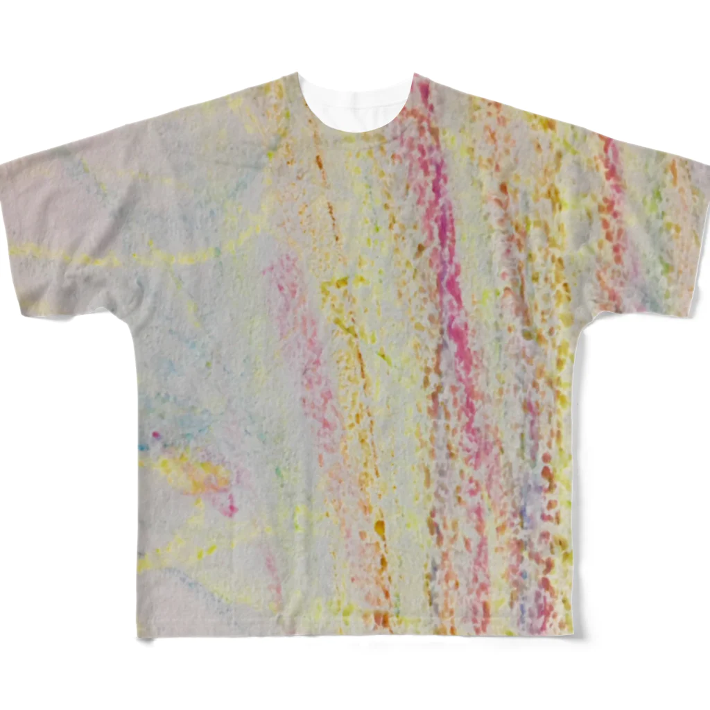 のんびりあおむしのニジノエ All-Over Print T-Shirt