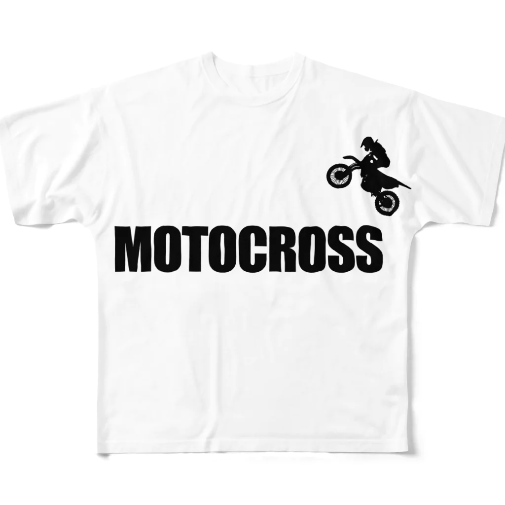 ttsoulのMOTOCROSS All-Over Print T-Shirt