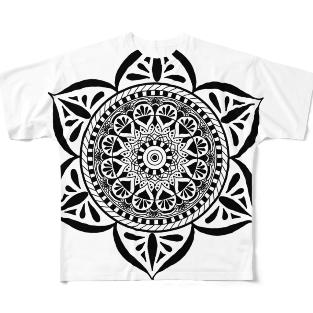 憂の禅-zen- All-Over Print T-Shirt