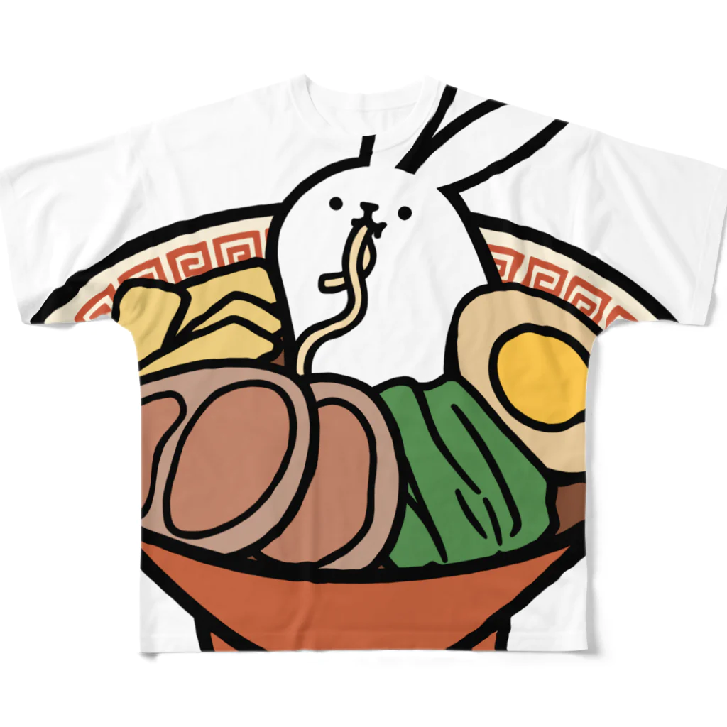 タドリのラーメン All-Over Print T-Shirt