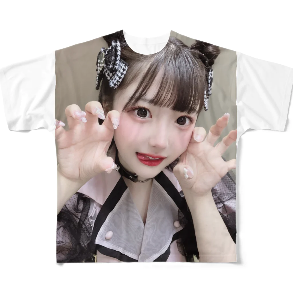 まりぴよ🦁らいよんのフルグラふうか All-Over Print T-Shirt