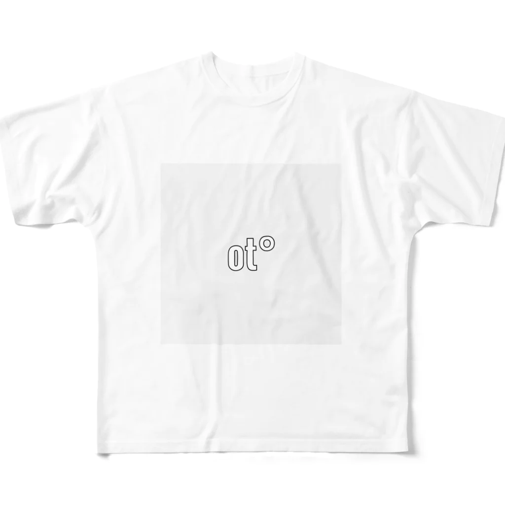 ot°のオト フルグラフィックTシャツ