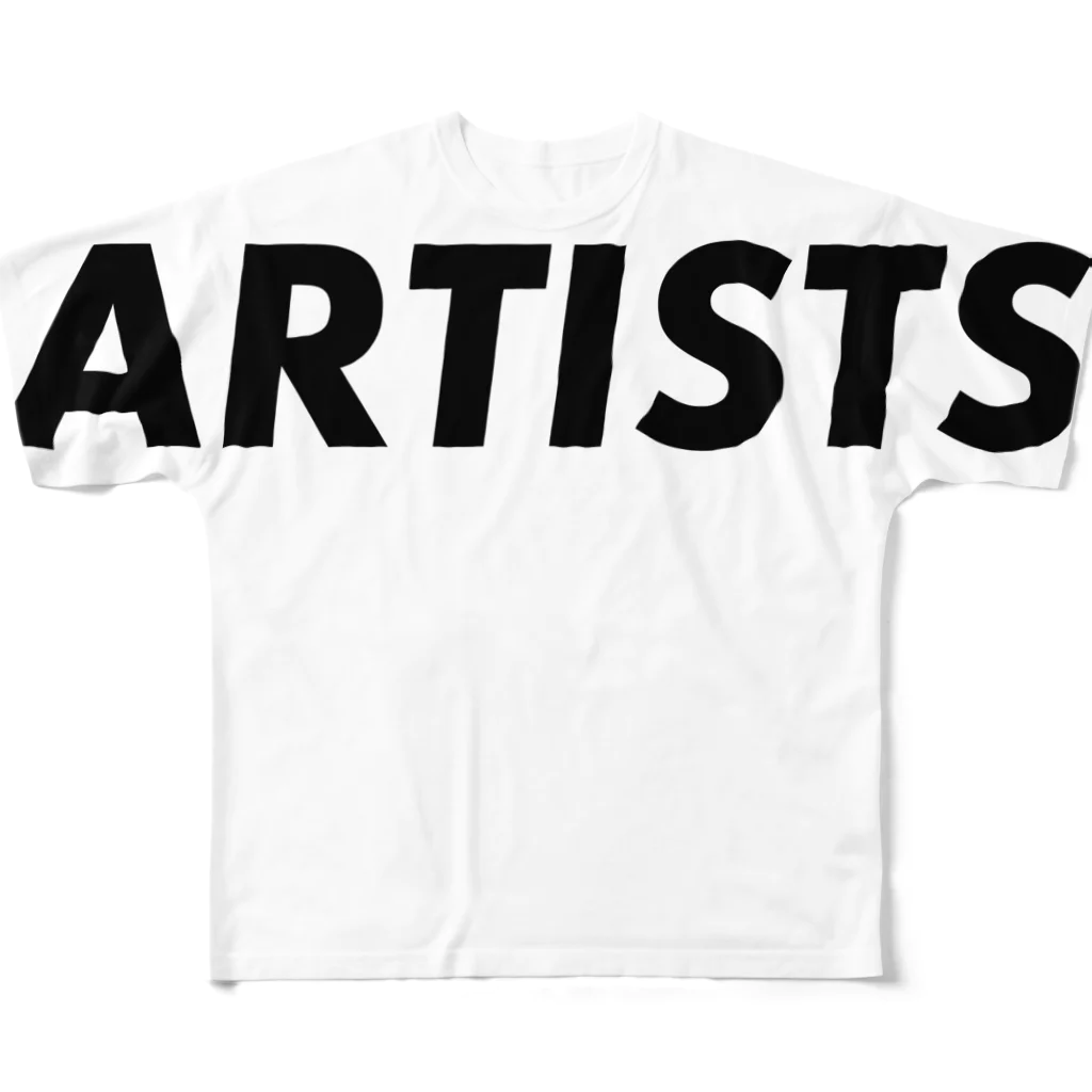 My Little ArtistsのMy Little Artists - Big Logo All-Over Print T-Shirt