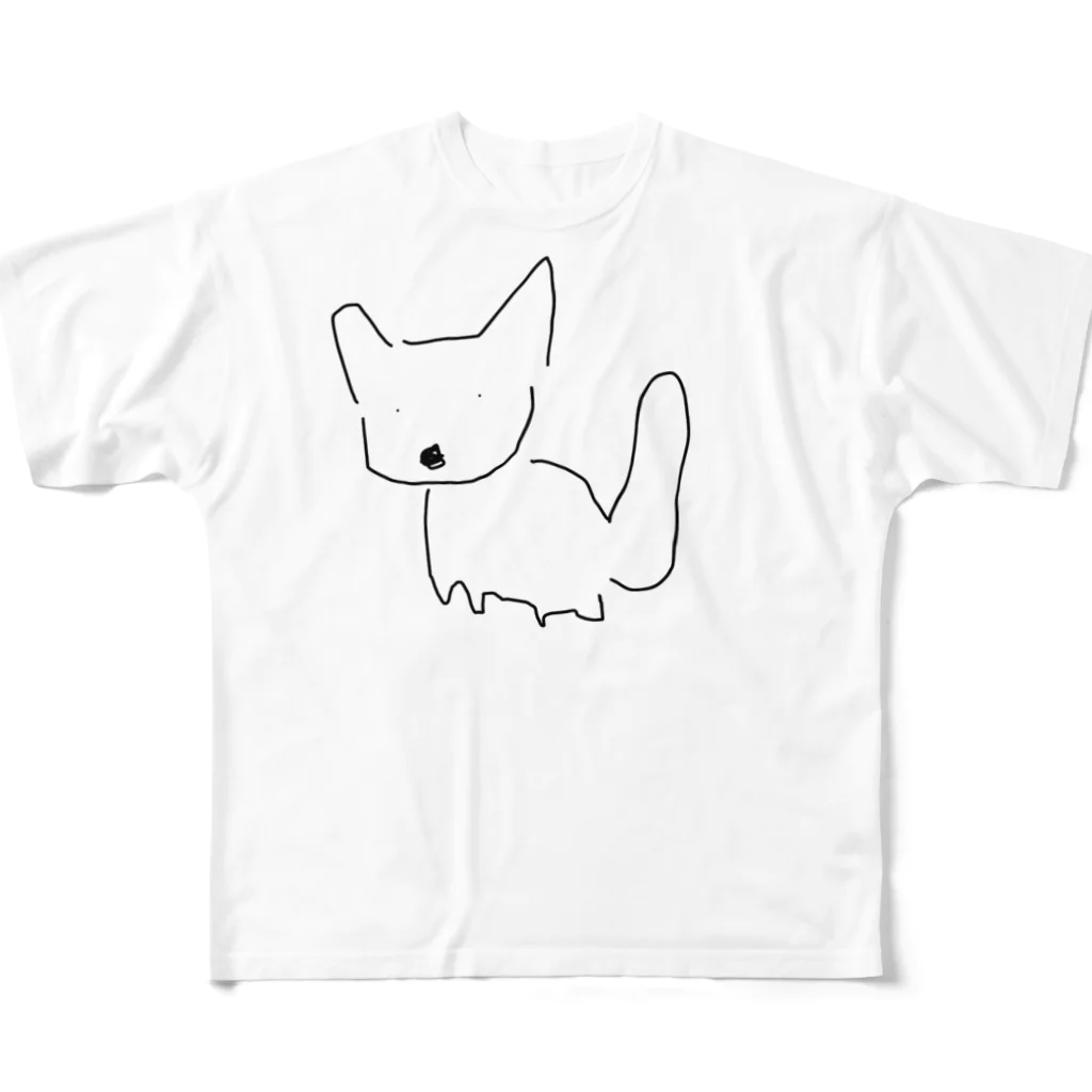 奏汰の柴犬(筋肉ムキムキ) フルグラフィックTシャツ