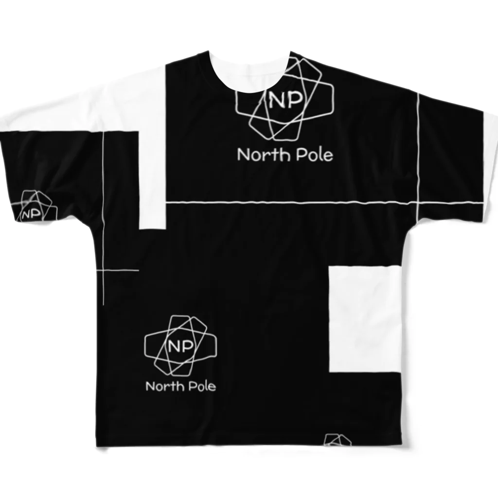 north pole miniのnorthpole(ノースポール) All-Over Print T-Shirt