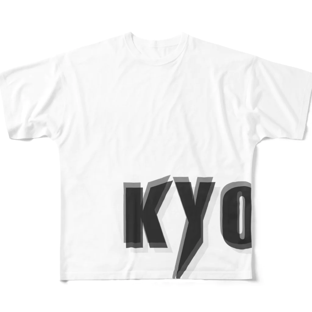 For you.のThis is kyoto フルグラフィックTシャツ