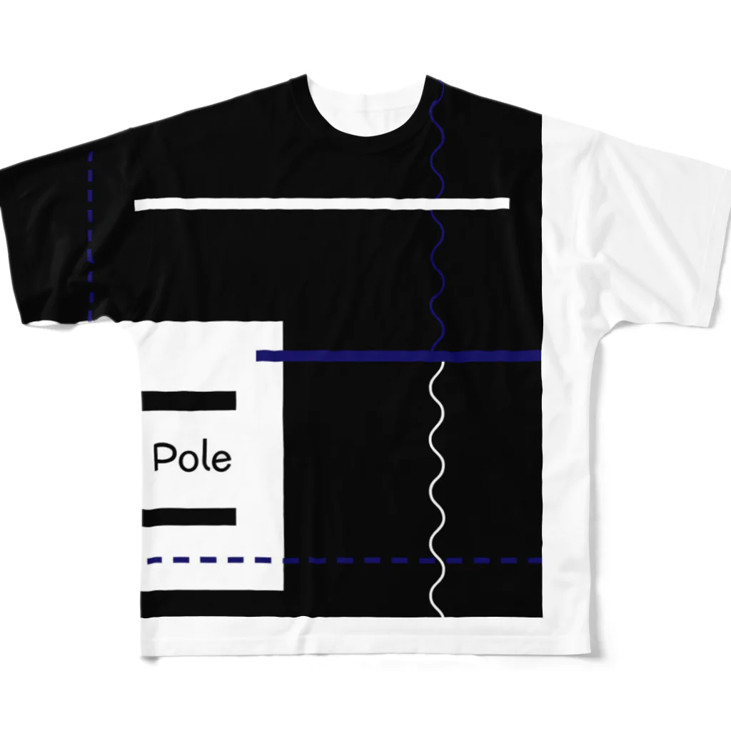 north pole miniのnorth pole（ﾉｰｽ・ﾎﾟｰﾙ） All-Over Print T-Shirt