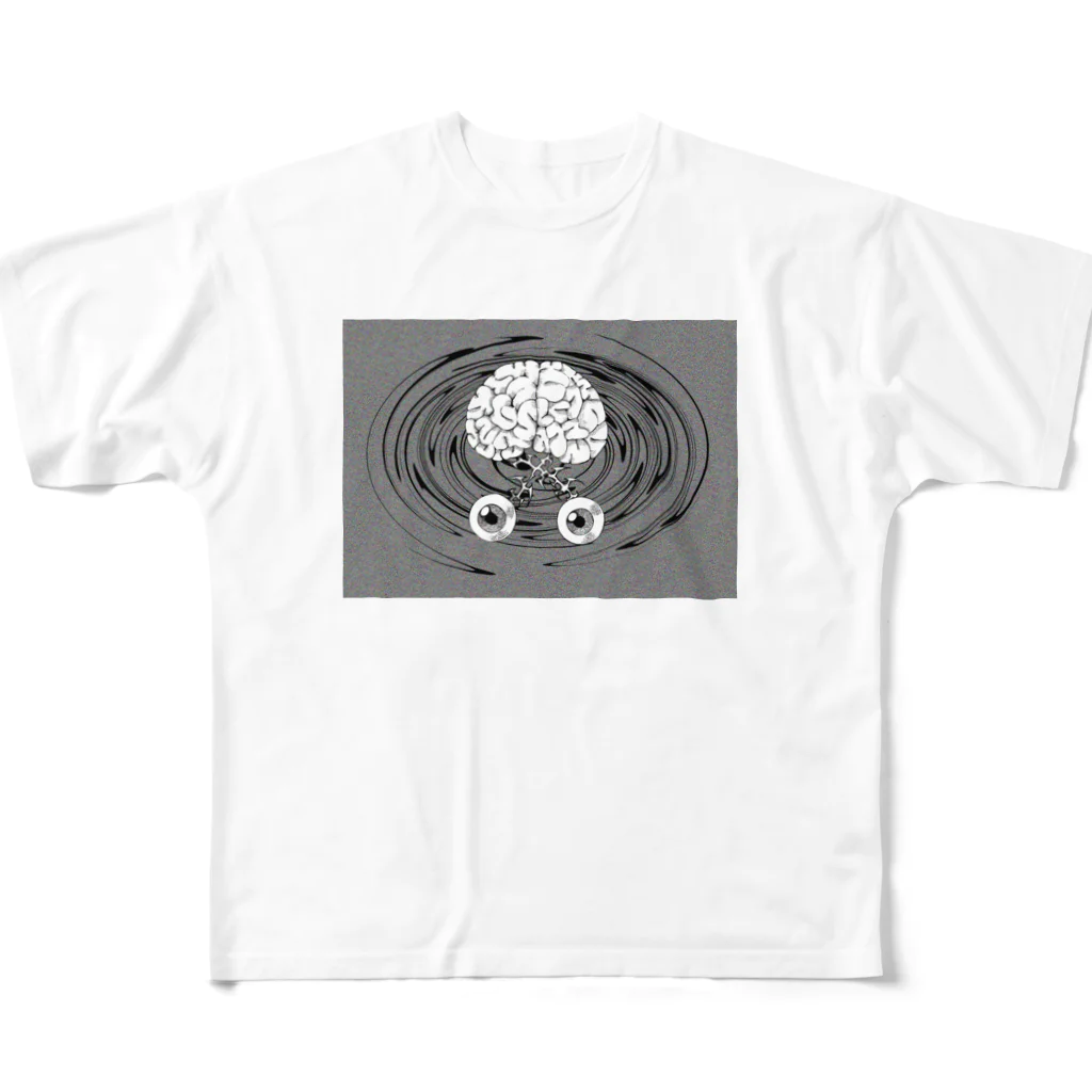 DO・如意島(にょいじま)の視神経 All-Over Print T-Shirt