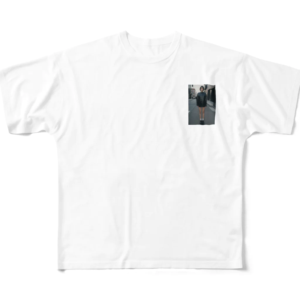 lpn13のストリートスナップ#001 All-Over Print T-Shirt