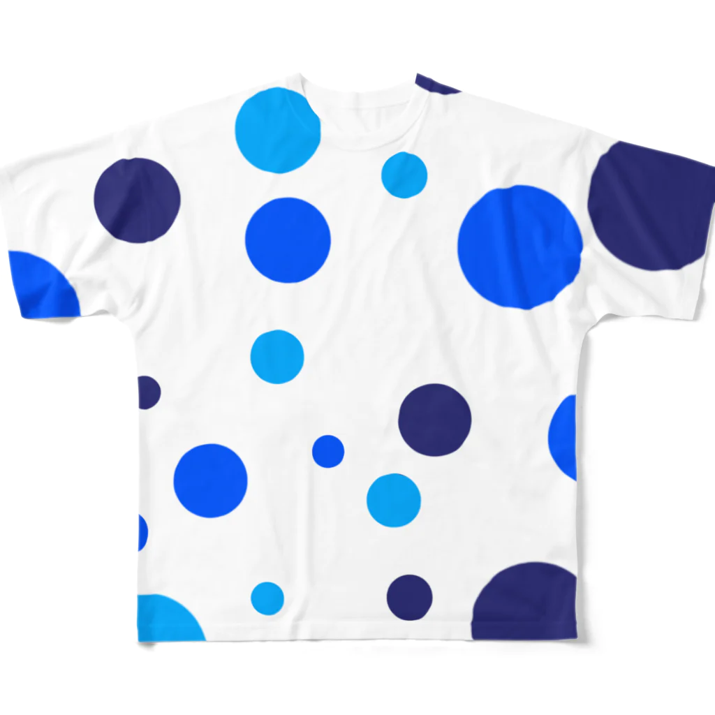 タカの水玉ファンタジー All-Over Print T-Shirt