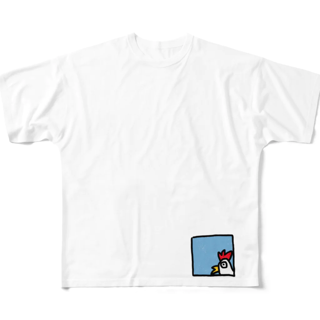 CHOKU-02のコケッ!! フルグラフィックTシャツ