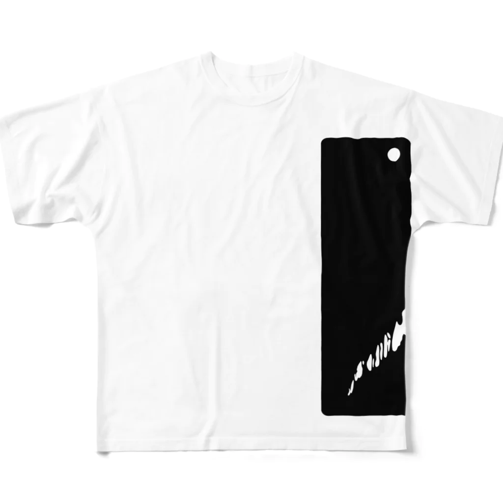 k_brushのDisruption All-Over Print T-Shirt