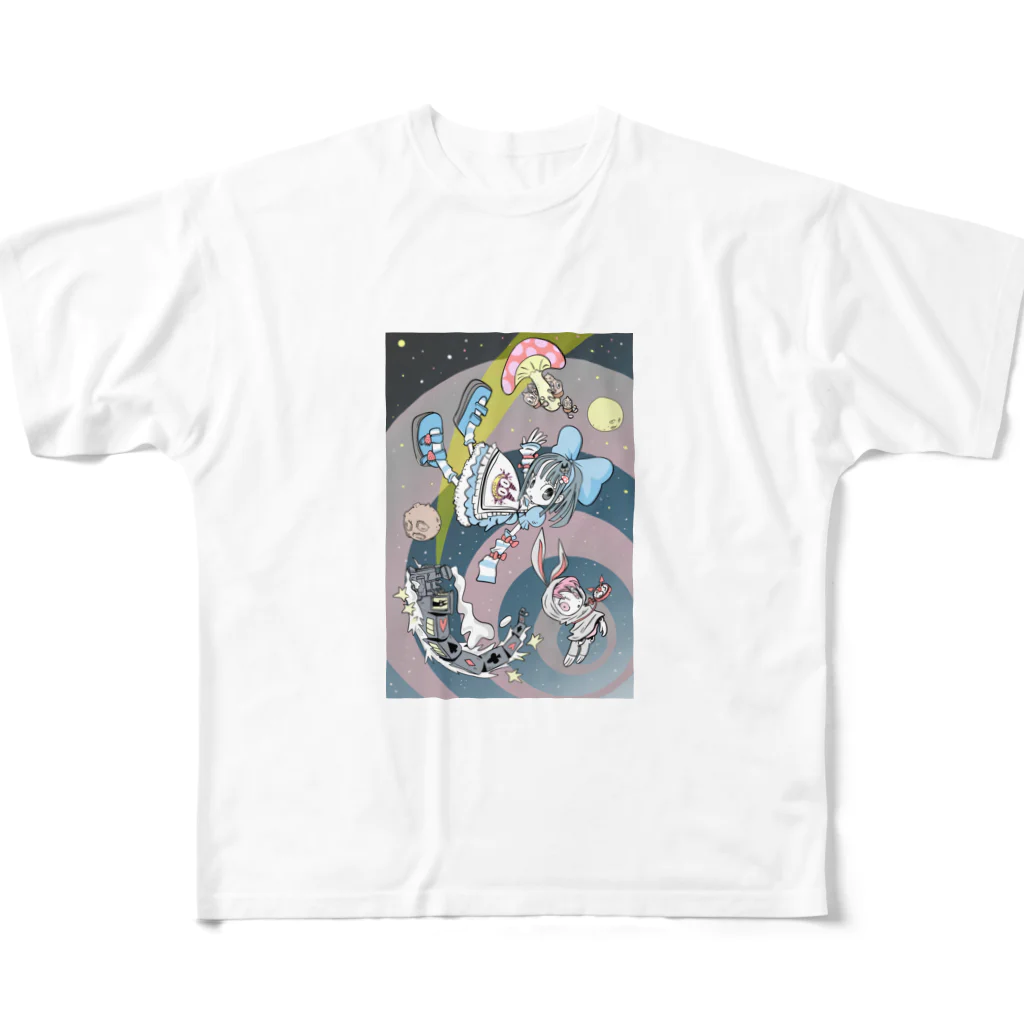 梅治郎　Umejiroのalice in Ihatov  フルグラフィックTシャツ