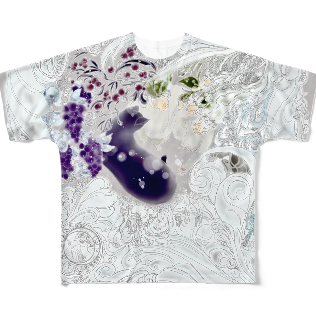 ARCANUMのARCANUM Harvest 豊穣の中心で All-Over Print T-Shirt