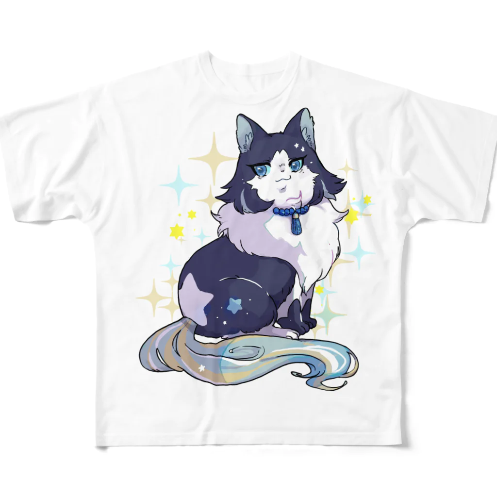 STARIA_38の流星猫のみゃーさん All-Over Print T-Shirt