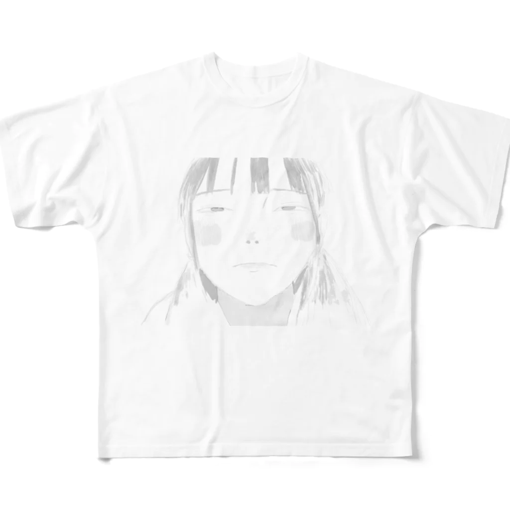 21世紀少女のまばゆい彼女 All-Over Print T-Shirt