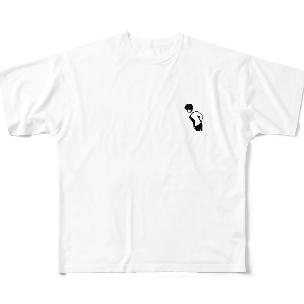 Loser's brand, 王桃の哀愁ボーイ All-Over Print T-Shirt