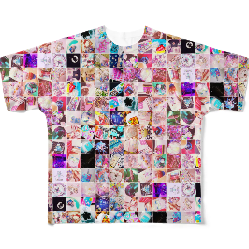 うちゅう交信機の【展示のみ】リノスタグラム All-Over Print T-Shirt