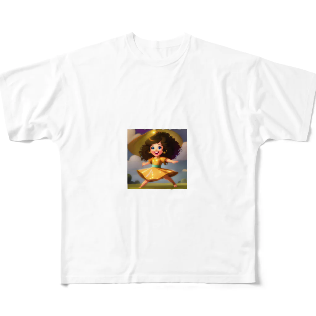 ririmoboxの元気ちゃん All-Over Print T-Shirt